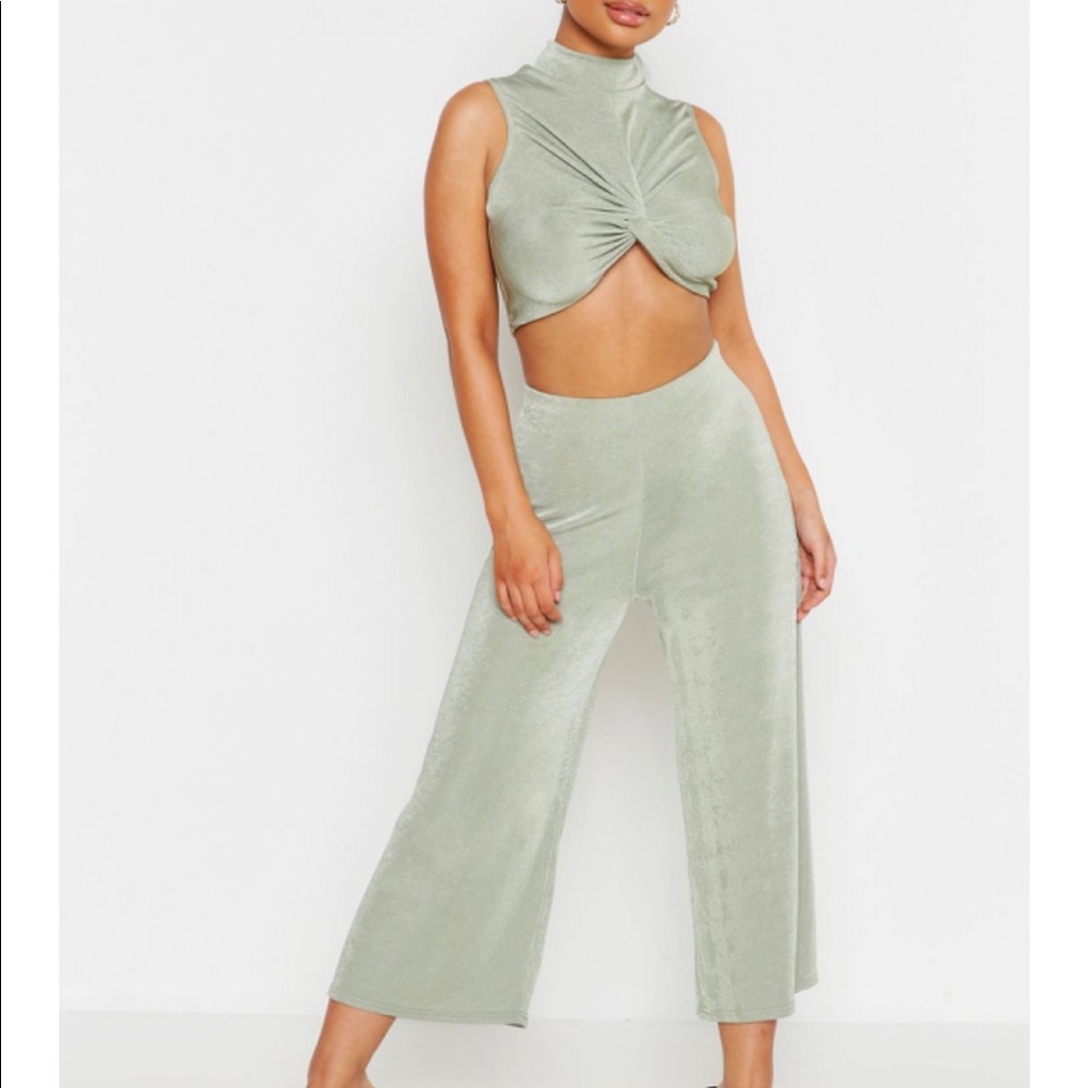 Two Piece Culotte SET